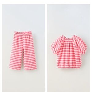 Zara girls brand new set size 9-12 months